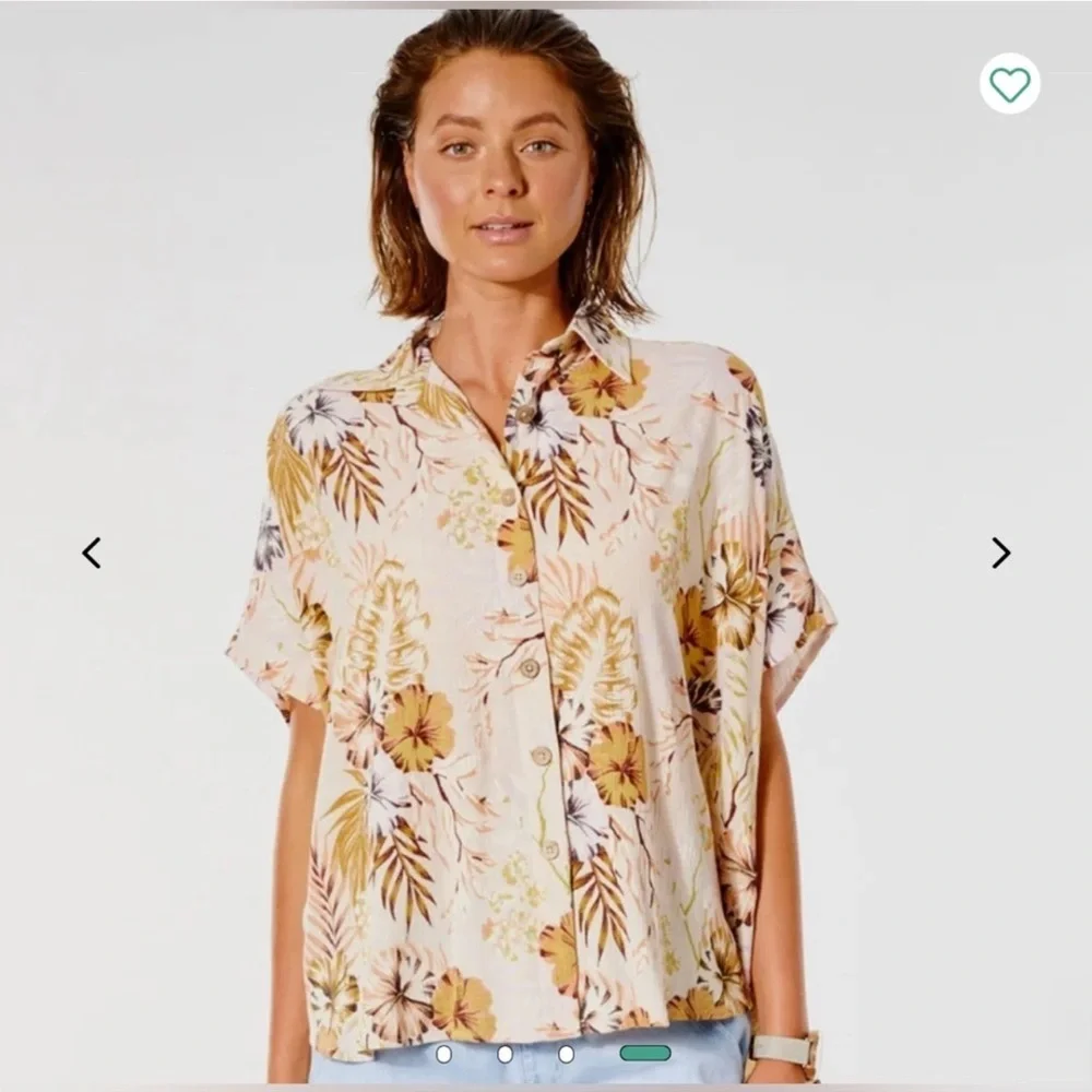 🔥Rip Curl Paradise Calling Shirt Size M - Picture 2 of 7